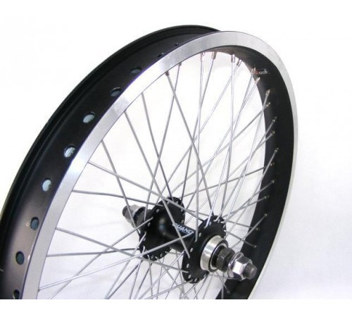 Aizmugurējais ritenis BMX 20" 48holes black