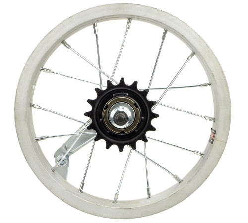 Aizmugurējais ritenis 12" RBN rumba, wide Alu viena aploce