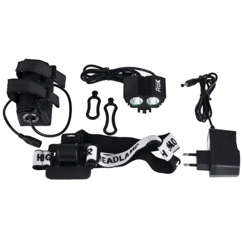 Priekšējais lukturis ProX Dual I Power 2xCREE black