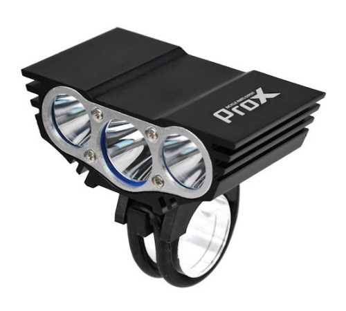 Priekšējais lukturis ProX Tripple Power 3xCREE black