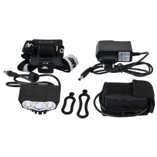 Priekšējais lukturis ProX Tripple Power 3xCREE black