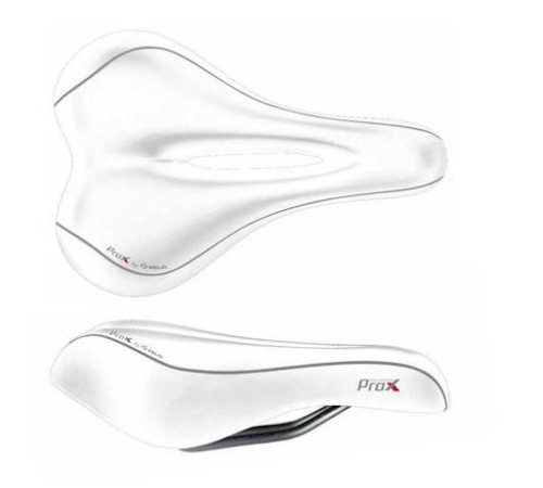 Saddle Velo ProX VL-4110 D2 Zone Full Cut GEL white