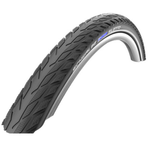Tire 28" Schwalbe Silento HS 421, Active Wired 42-622 / 28x1.60 Black-Reflex