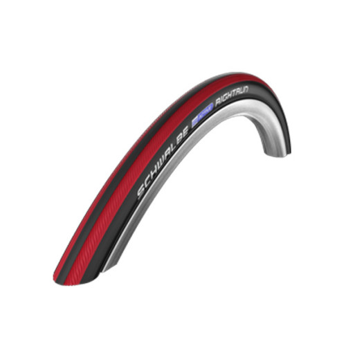 Tire 24" Schwalbe Rightrun HS 387, Active Wired 25-540 Red