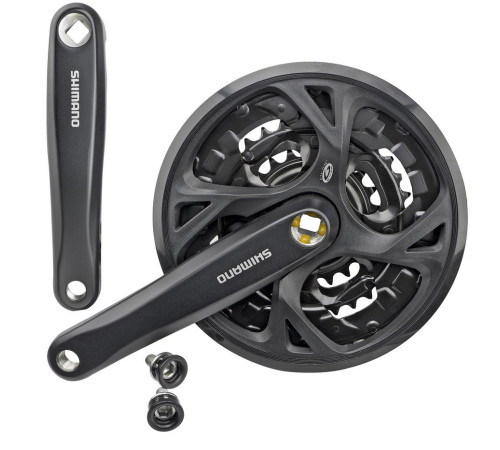 Priekšējie zobratu blok Shimano ALTUS FC-M371-48T 175MM 9-speed black-48X36X26T