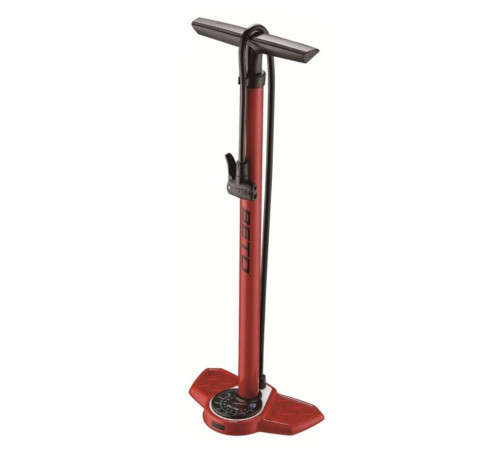 Pump floor BETO steel CMP-137SG5 red Dual-head + manometer
