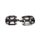 Pedals Azimut MTB black Alu 9/16" w/bearings and reflectors (1003)