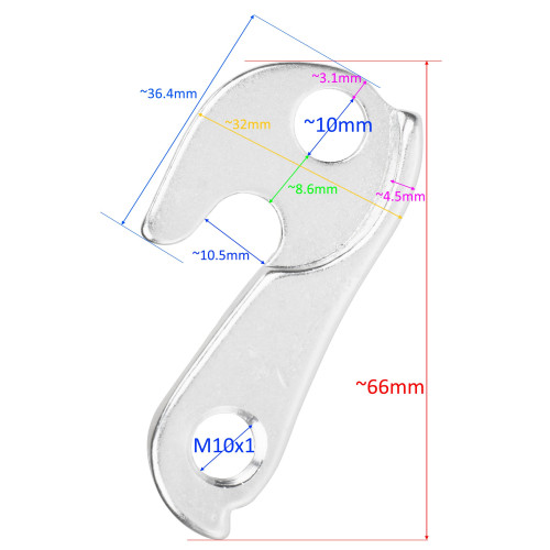 Frame dropout / hanger GW-5X
