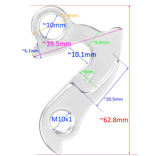 Frame dropout / hanger GW-7J