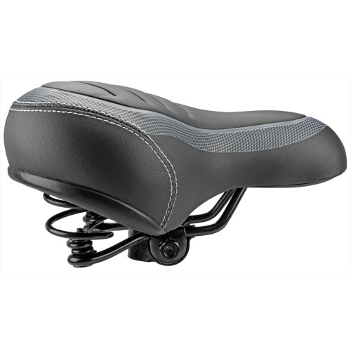 Saddle Azimut City Ergo Wave 255x220mm with springs (1002)