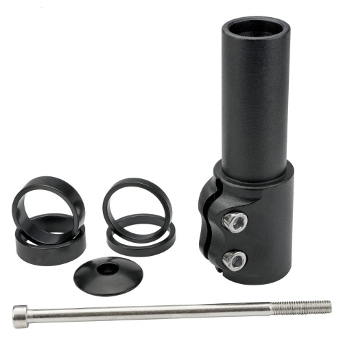 Stem extender/riser Azimut Ahead 1-1/8" black