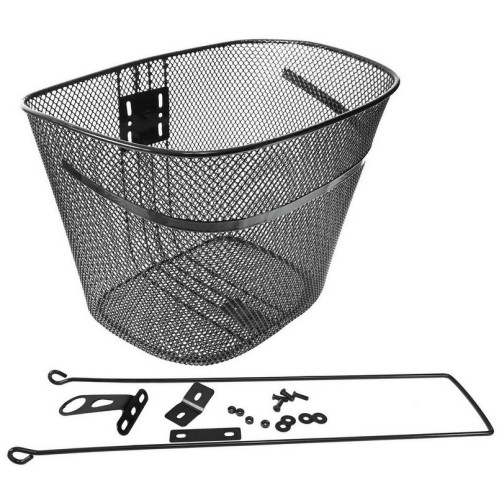 Basket front Azimut 34x25x26cm w/ mounting parts 26-28" bracket 1"