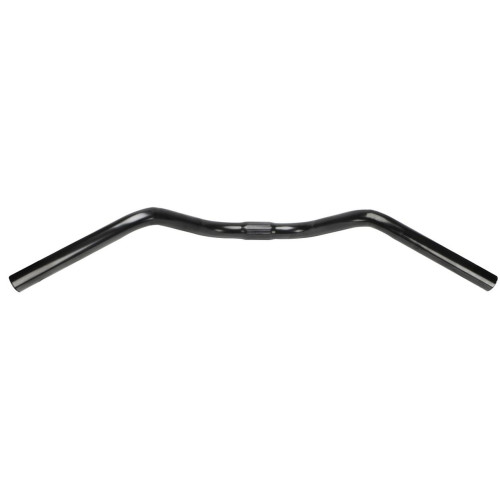 Handlebar Azimut City steel 600x25.4mm rise-100mm black