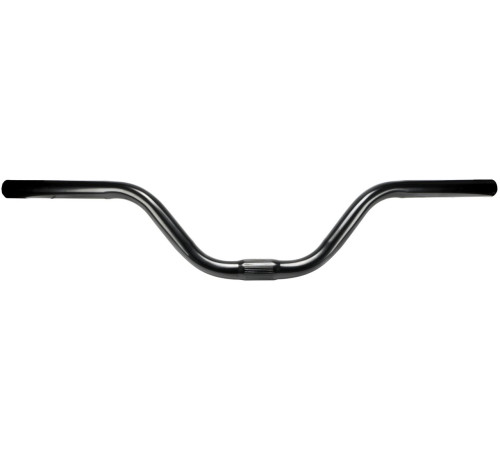 Handlebar Azimut City steel 600x25.4mm rise-100mm black