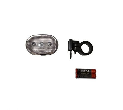 Front lamp Azimut Oval 3LED with batteries