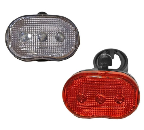 Apgaismojums komplekts Azimut Set Oval 3LED with batteries