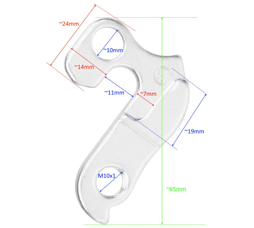 Frame dropout / hanger GW-7T