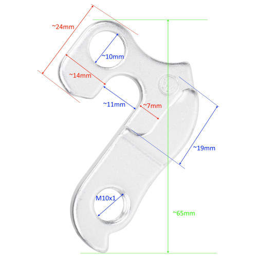 Frame dropout / hanger GW-7T