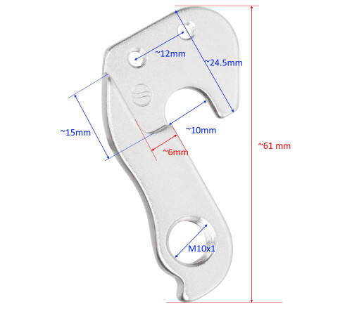 Frame dropout / hanger GW-7W