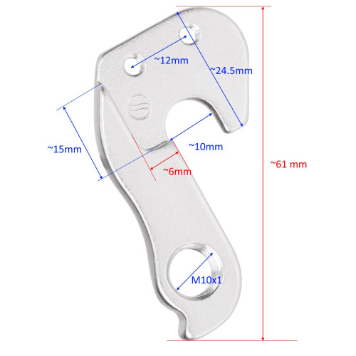 Frame dropout / hanger GW-7W