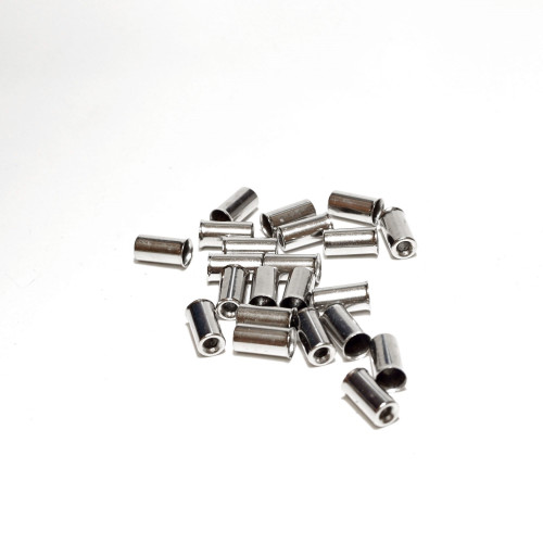 Outer casing end caps Saccon Italy 5.1x11 brass (10pcs.)