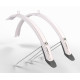 Mudguard set Simpla UBIQUIT SDL 46 white/titan