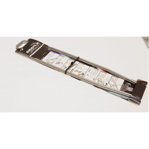 Mudguard set Simpla UBIQUIT SDL 46 white/titan