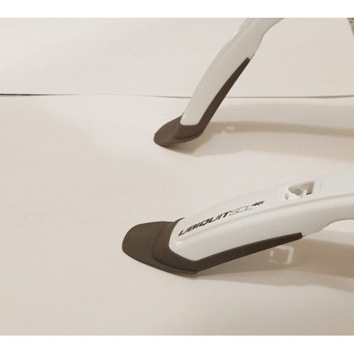 Mudguard set Simpla UBIQUIT SDL 46 white/titan