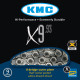 Chain KMC X9 Silver/Grey 9-speed 114-links