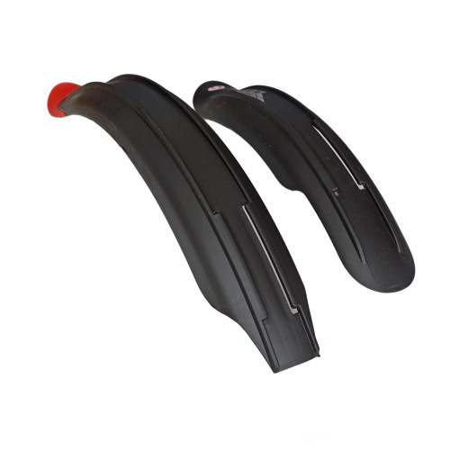 Mudguard set Simpla Kido Chopper SDS 20" black/red