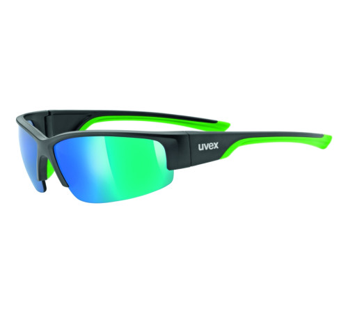 Brilles Uvex Sportstyle 215 black mat green