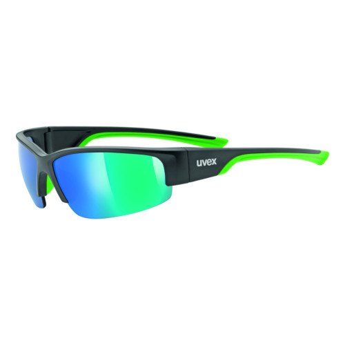 Glasses Uvex Sportstyle 215 black mat green