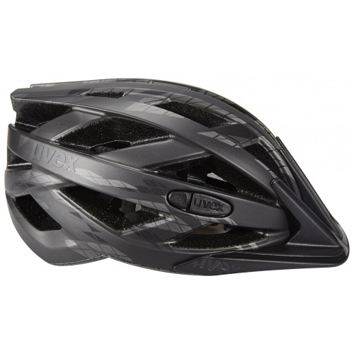 Velo ķivere Uvex i-vo cc black-smoke mat-56-60CM