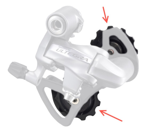 Tension and guide pulley set Shimano RD-6700