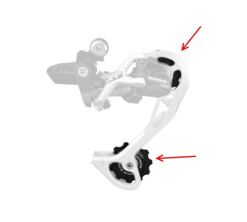 Tension and guide pulley set Shimano RD-M773