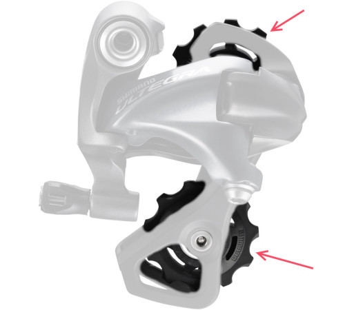 Tension and guide pulley set Shimano RD-M6800