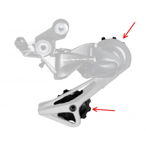 Tension and guide pulley set Shimano RD-R9100