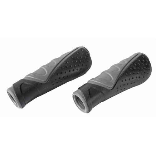 Stūres rokturi Azimut Wave Ergo Dual 135mm black/grey (1004)