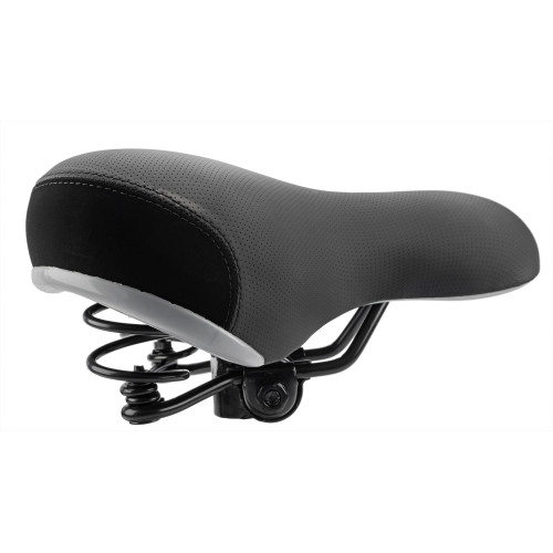 Sēdeklis Azimut Leather Dots 250x205mm with springs (1006)