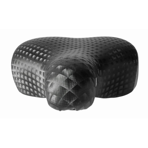 Saddle Azimut Nice FAT white 300x270mm with springs (1012)