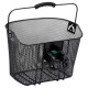 Basket front Azimut w/ plastic GREEN bracket 34x25x26cm