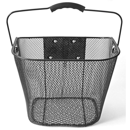 Basket front Azimut w/ plastic OVERSIZE bracket 34x25x26cm