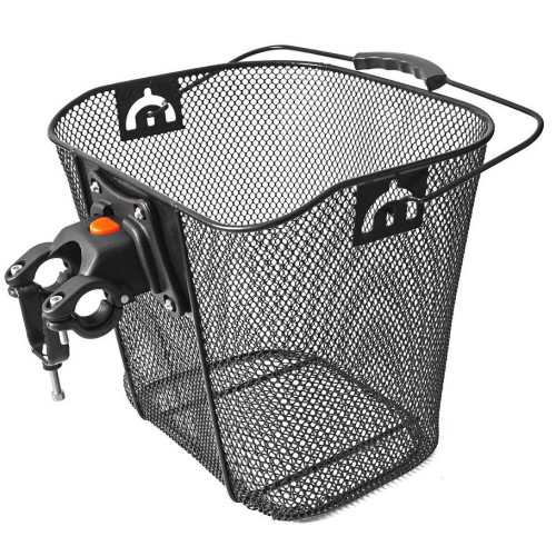 Basket front Azimut w/ plastic OVERSIZE bracket 34x25x26cm