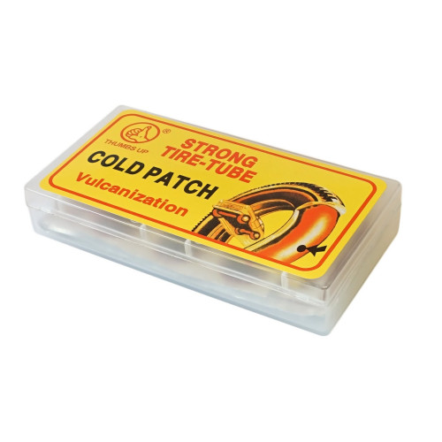 Tube repair set Thumbs Up Big 12/6/6 patches + 20ml