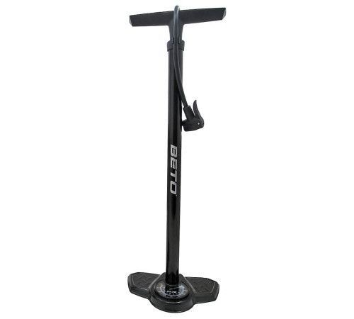 Pump floor BETO steel CMP-137SG5 black Dual-head + manometer