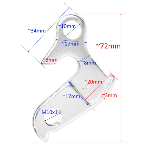 Frame dropout / hanger GW-9A
