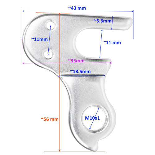 Frame dropout / hanger GW-9D