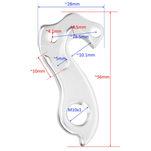 Frame dropout / hanger GW-9F