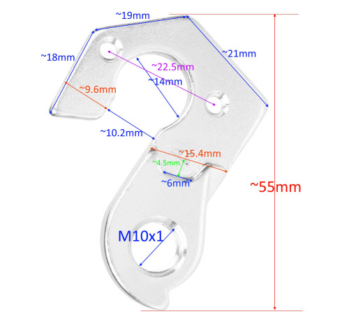 Frame dropout / hanger GW-9H