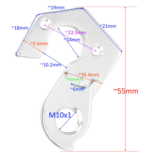 Frame dropout / hanger GW-9H